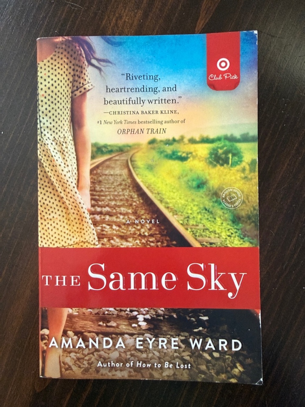Signed copy "The Same Sky" Paperback Book